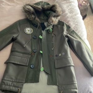 Almost new diesel boy jacket
